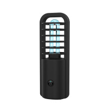 (Black) Ultraviolet Ozone Car Sterilization Lamp Portable USB Rechargeable UVC Ultraviolet Sterilization Lamp