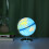 (LED Version) 8inch Stand Rotating World Globe Map Kids Toy School Student Educational Gift 10