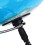 (LED Version) 8inch Stand Rotating World Globe Map Kids Toy School Student Educational Gift 8