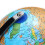 (LED Version) 8inch Stand Rotating World Globe Map Kids Toy School Student Educational Gift 6