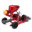 (K6 Red) K5/K6 Ping Pong Fight Battle Machine RC Robot With Controller 7