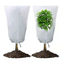 Plant Fleece Frost Protection, Plant Frost Protection Covers, Garden Fleece Frost Protection with Drawstring, Plant Covers
