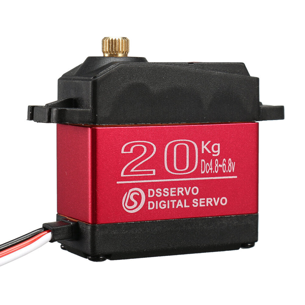 (180) Waterproof 20KG High Speed Metal Gear 180/270 Digital Servo For 1/8 1/10 1/12 Scale RC Cars