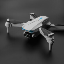 (Grey, One Battery) WIFI FPV with 4K Dual Camera Air Pressure Altitude Hold Gravity Sensing Foldable RC Quadcopter RTF