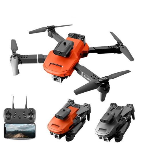 (Orange, Two Batteries) WIFI FPV with 4K Camera 360 Obstacle Avoidance 15mins Flight Time RC Drone Quadcopter RTF 1