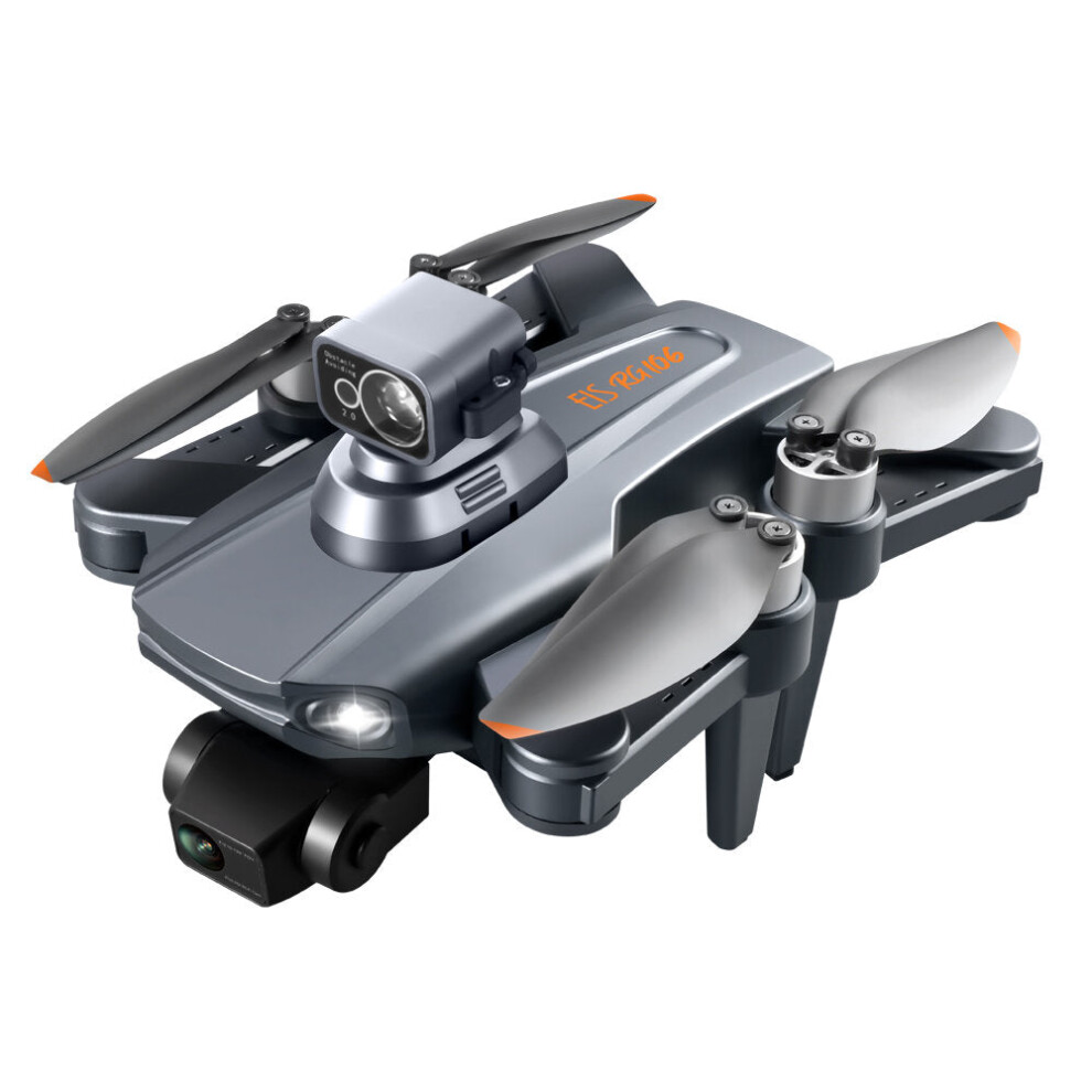 (Grey, One Battery) 5G WIFI 1KM FPV GPS with 8K ESC Camera 3-Axis Mechanical Gimbal Obstacle Avoidance 28mins Flight Time Brushless RC Drone Quadcopte