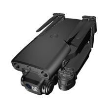 (Black, Two Batteries) WiFi FPV with 8K EIS HD Dual Camera Obstacle Avoidance Optical Flow Positioning Foldable RC Drone Quadcopter RTF
