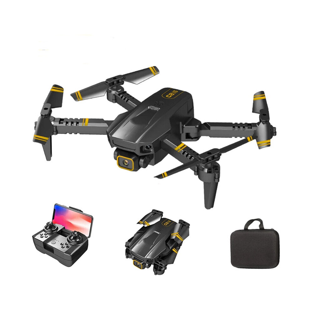 (Two Batteries) Mini Drone With 4K Dual Camera Headless Mode 360 Flip Foldable RC Quadcopter Drone RTF