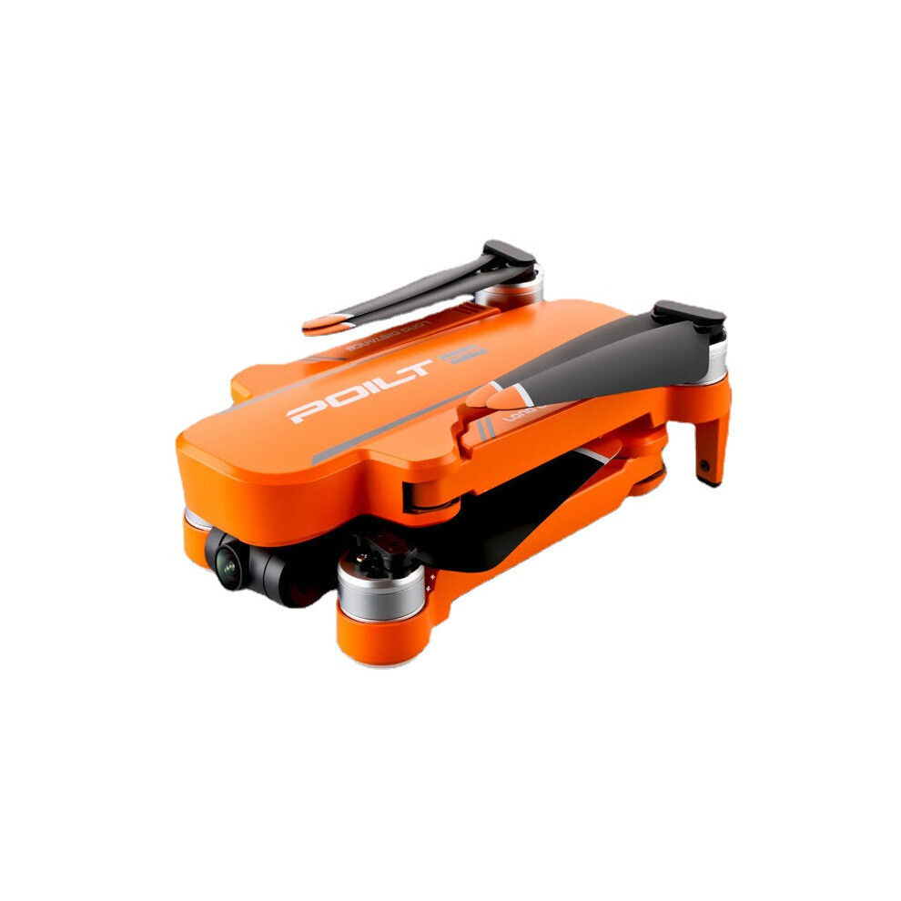 (Orange) GPS 5G WiFi FPV with 6K ESC HD Camera 2-Axis Gimbal Optical Flow Positioning Brushless Foldable RC Drone Quadcopter