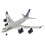 527mm Wingspan EPP 2.4Ghz 3CH Mini Aircraft Mode 2 Left Hand Throttle RTF Ready to Fly 3
