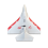 660mm Wingspan EPP RC Airplane Seaplane Trainer KIT 4