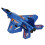 (Red) 2.4G 2.5CH Ultra Long Range Aircraft Fixed Wing EPP RC Airplane RTF 7
