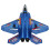(Red) 2.4G 2.5CH Ultra Long Range Aircraft Fixed Wing EPP RC Airplane RTF 8