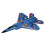 (Red) 2.4G 2.5CH Ultra Long Range Aircraft Fixed Wing EPP RC Airplane RTF 12
