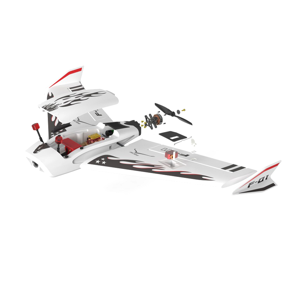 (KIT) 690mm Wingspan EPP FPV RC Airplane Tailored for DJI Digital Air Unit KIT/PNP/PNP+SNL Flight Controller