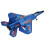 (Red) 2.4G 2.5CH Ultra Long Range Aircraft Fixed Wing EPP RC Airplane RTF 10