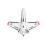 845mm Wingspan FPV Aircraft RC Airplane KIT LITE 6