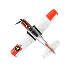 (Three Batteries) 400mm Wingspan 2.4G 6-Axis Gyro RC Airplane Trainer Fixed Wing RTF Mode 2 One Key Return for Beginner Two Batterries/Three Batterries