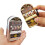 (Gold) Plastic Mini Cute Fruit Pattern Slot Machine Toy for Children 6