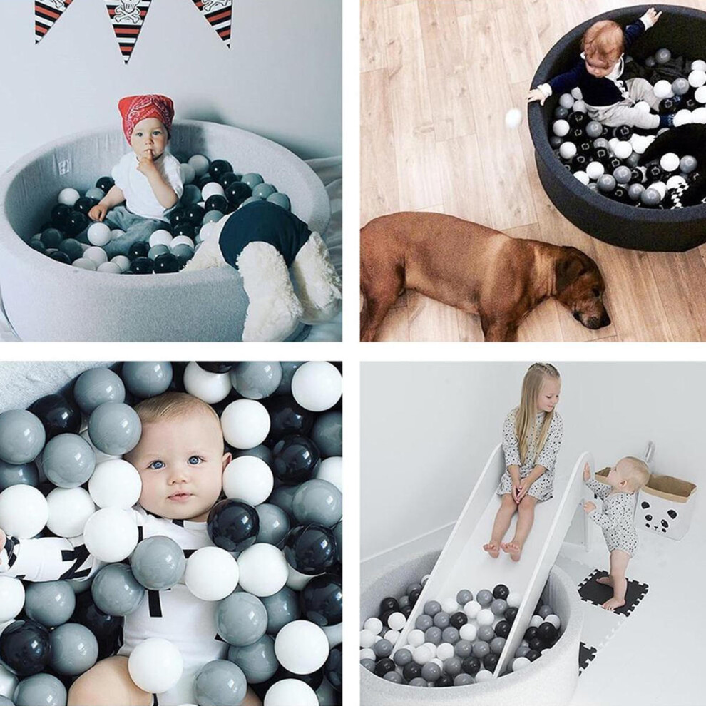 Greenzech 100Pcs Soft Plastic 7Cm Ocean Ball Mix Color Funny Baby Kids Swim Pit Pool Ball Toys