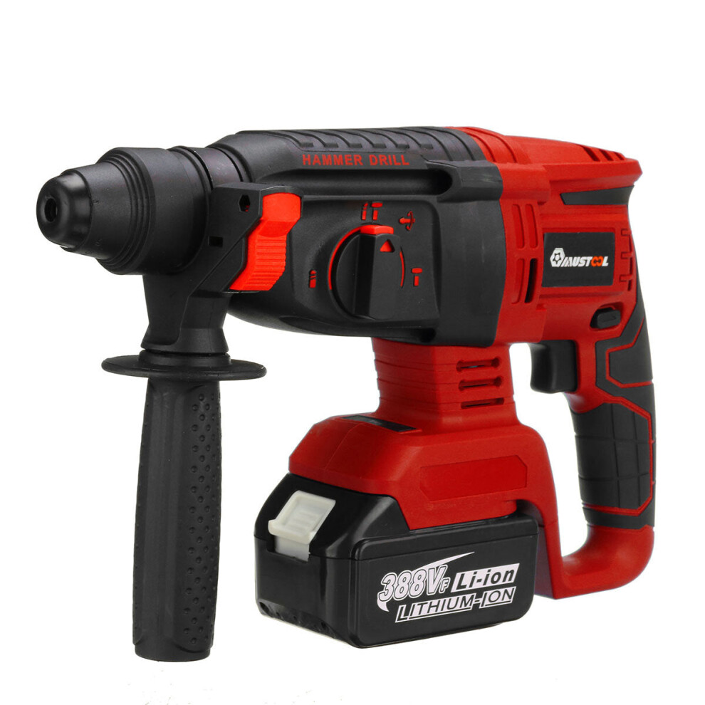 (Without Battery) 26mm 22900mAh Cordless Brushless Electric Keyed Rotary Hammer Power Impact Drill