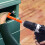 (One Battery) Cordless Electric Drill Rechargeable Drill Screwdriver Power Tool LED 10