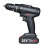 (One Battery, US Plug) 25V Cordless Electric Drill Bits Screwdriver Kit Handheld Power Tool + Battery 2