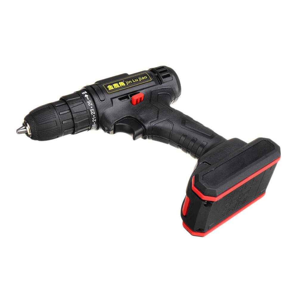 Photos - Drill / Screwdriver GreenZech 32pcs 36VF Cordless Brushless Electric Impact Drill Rechargeable Drill Screwdriver Power Tool W/ 1/ (Two Batteries, EU Plug)