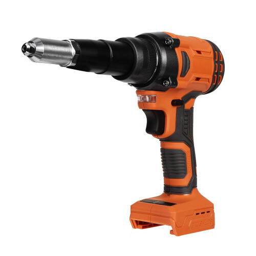 (Without Battery) 21V Electric Rivet Cordless Rivet Nut Drill Insert Nut Pull Riveting Tool 2.4-4.8mm With LED Light 1