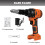 (Without Battery) 21V Electric Rivet Cordless Rivet Nut Drill Insert Nut Pull Riveting Tool 2.4-4.8mm With LED Light 12
