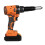 (One Battery EU Plug) 21V Electric Rivet Cordless Rivet Nut Drill Insert Nut Pull Riveting Tool 2.4-4.8mm With LED Light 6