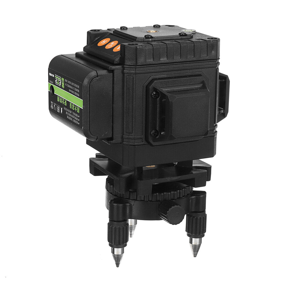 (12 Line Light) 12/16 Lines 3D Green Laser Level Self-Leveling Wireless Remote 360 Horizontal & Vertical Beam Lines