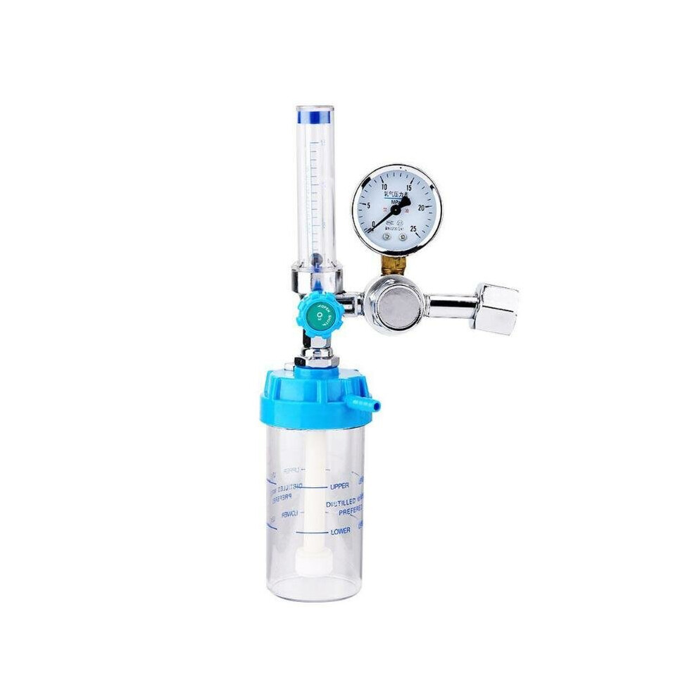 O2 Oxygen Meter Valve Body Zinc Alloy Inhaler Weld Pressure Reducing Valve Pressure Regulators Pressure Gauge