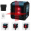 Laser Level with 2 Lines Horizontal/Vertical Line Separated Automatic Measurement Laser Level 6