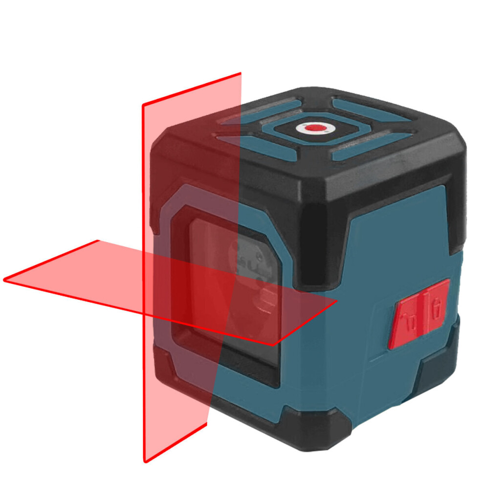 Laser Level Cross Line Laser with Measuring Range 50ft, Self-Leveling Vertical and Horizontal Line