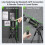 16 lines 4D Cross Line Laser Level Bluetooth & Remote Control Functions Green Beam with Hard Carry Case 10
