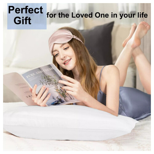 (Stripe Pillow Cover 4-Pack, White Bed Sheet 40cm Stripe Pattern) 40cm Stripe Fitted Bed Sheets Single Double King 2