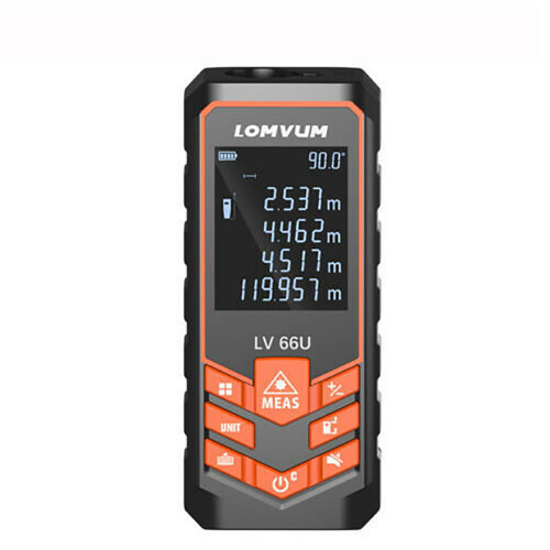 (100M) Laser Distance Meter Digital Measure Auto Level Range Finder 40-120M 1