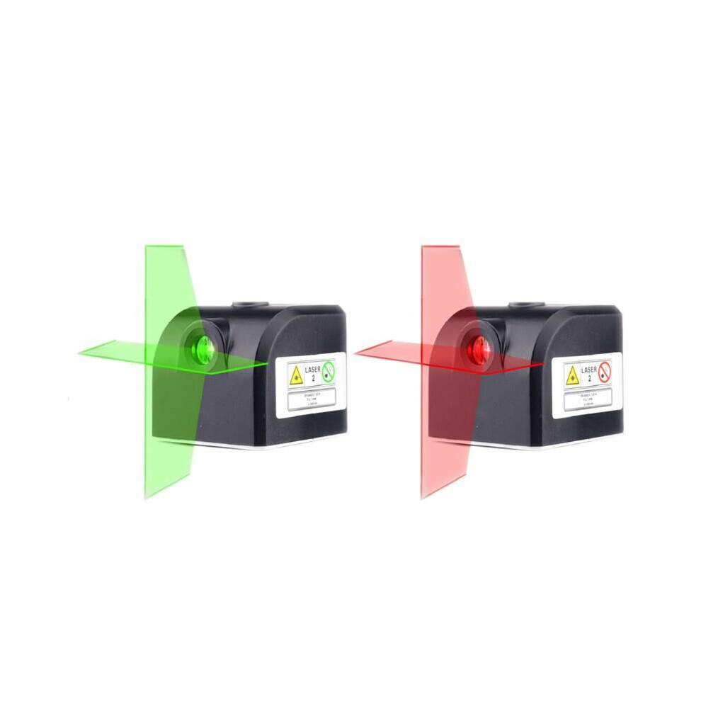 (Green Light) 2 Lines Red Infrared Laser Level Self Leveling Horizontal Vertical Cross Line