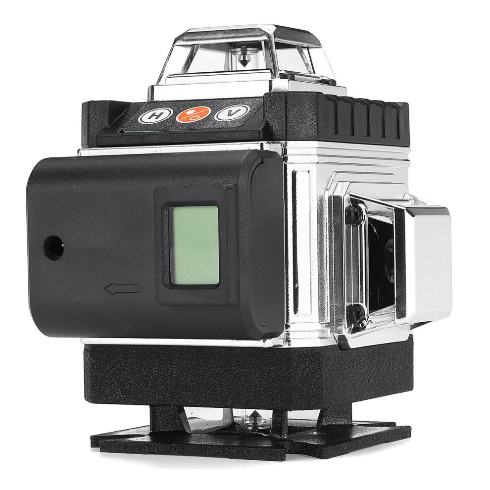 (EU Plug) 16Lines 360 4D Green Light Laser Level Auto Self Leveling Rotary Cross Measure Tool