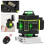 16-Line Strong Green Light 3D Remote Control Laser Level Measure with Wall Attachment Frame 12
