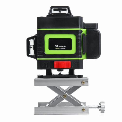 16-Line Strong Green Light 3D Remote Control Laser Level Measure with Wall Attachment Frame 2