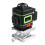 16-Line Strong Green Light 3D Remote Control Laser Level Measure with Wall Attachment Frame 9