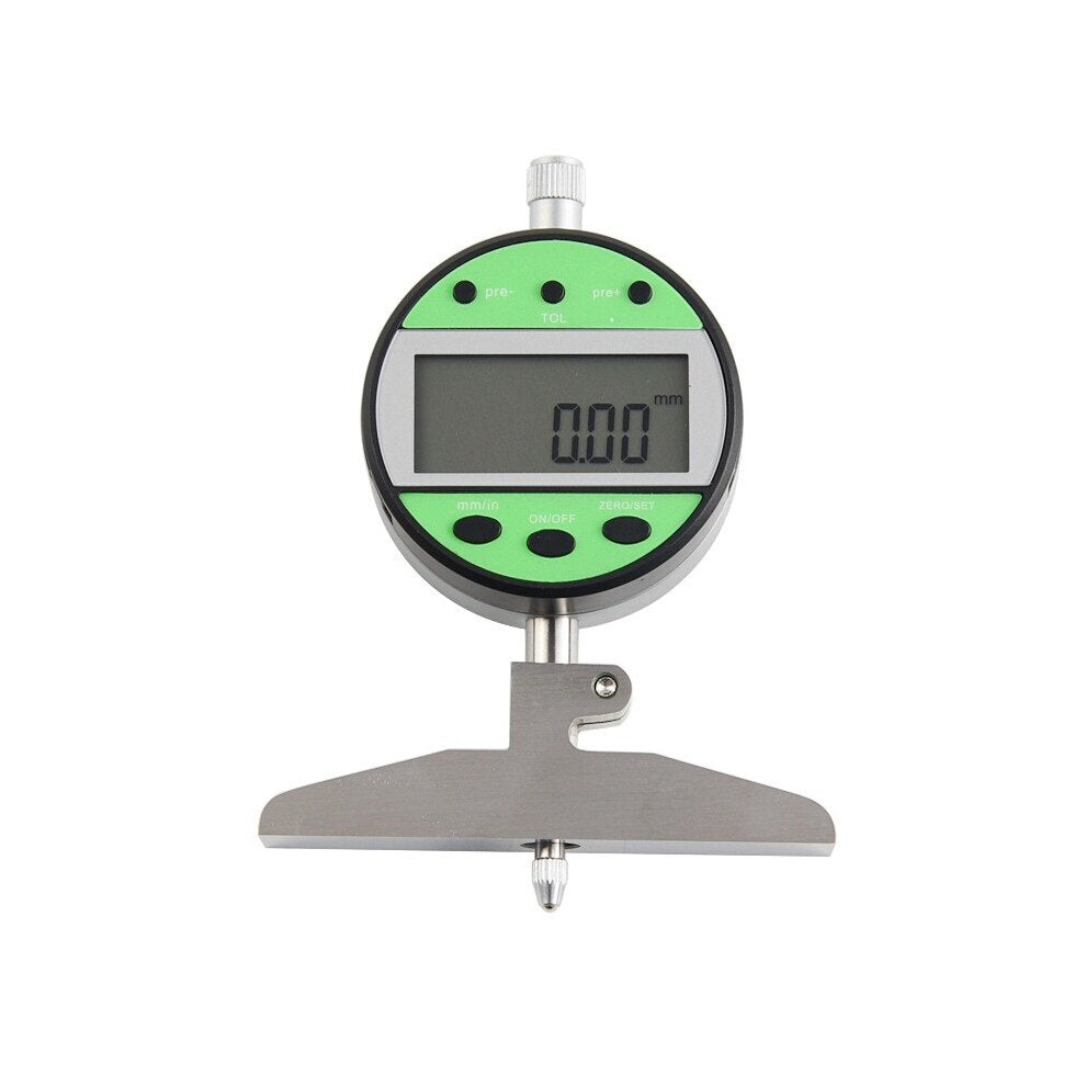(0-12.7-100mm) 0.01mm 0-25.4mm Elecronic Digital Indicator Depth Gauge Measuring Tool High Precision