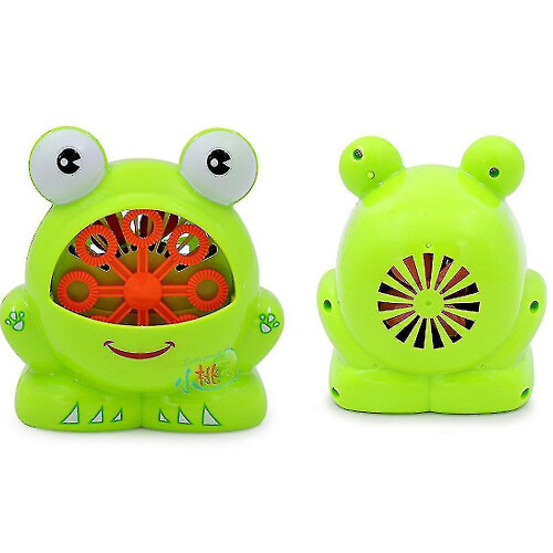 Bubble Blowing Toys Bubble Gun Cute Frog Automatic Bubble Machine Toy 2