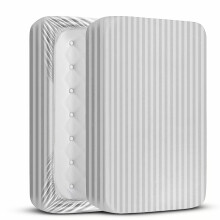 (Extra Deep King Fitted Sheet, Silver Bed Sheet 40cm Stripe Pattern) 40cm Stripe Fitted Bed Sheets Single Double King