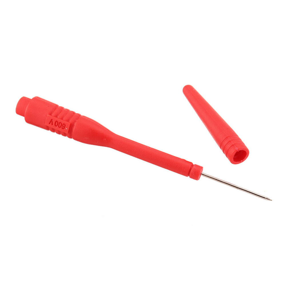 1Pcs 1.0MM Multimeter Pen Needle Maintenance Test Stick Test Probe Gauge Stick Back Needle Connector for 4.0mm Banana Plug
