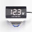 (Silver+Blue) 12-150V LED Display Digital Voltmeter Voltage Gauge Panel Meter With Bracket For Motorcycle Scooter Car 12