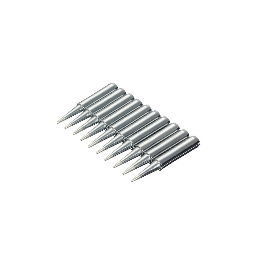 10Pcs 900M-T-B Lead Free Solder Iron Tips For Soldering Rework Station 9495687806372