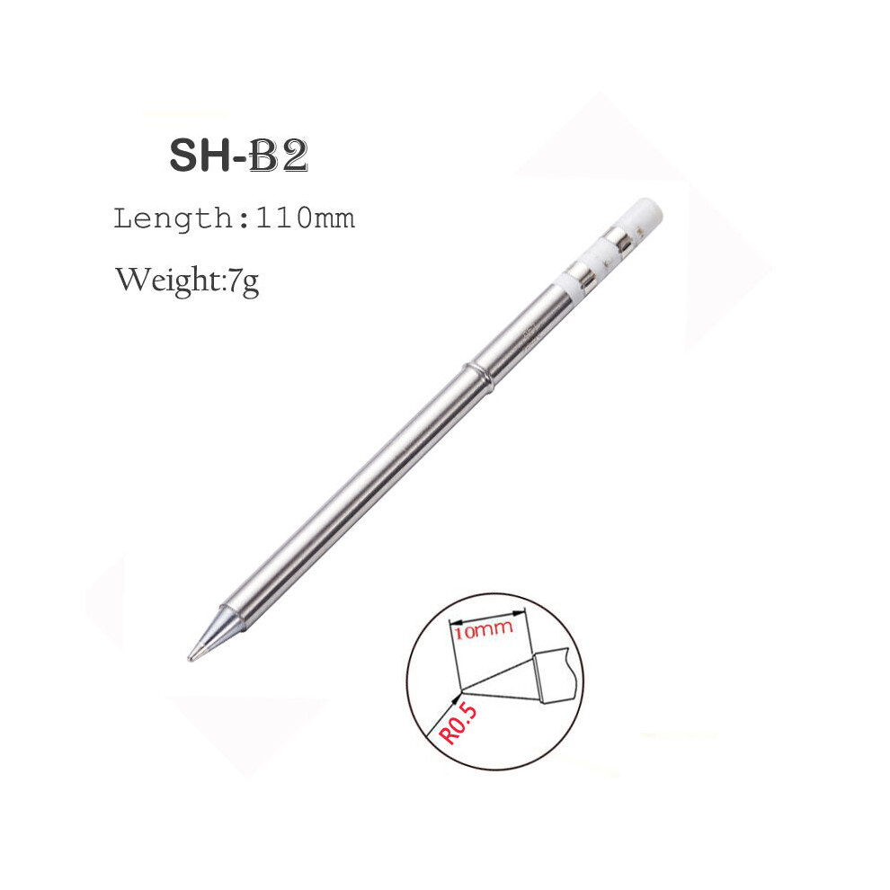 (Ts-B2) Replacement Solder Iron Tip Sh-B2 Sh-Bc2 Sh-C4 Sh-D24 Sh-I Sh-K Sh-Ku Sh-C1 Sh-Bc1 Sh-Ils Sh-J02 For Sh72 65W Electric Solder Iron 9495687802299